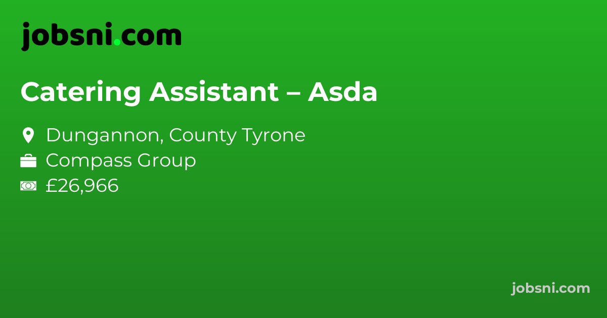 Catering Assistant – Asda