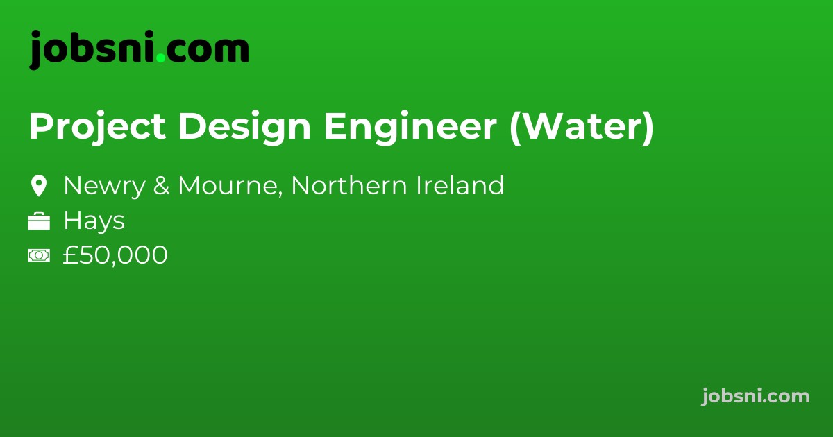 Project Design Engineer (Water)
