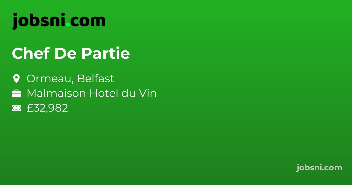 Chef De Partie