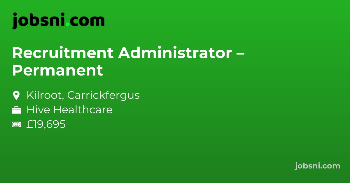 Recruitment Administrator – Permanent