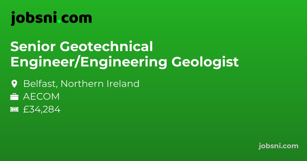 Senior Geotechnical Engineer/Engineering Geologist