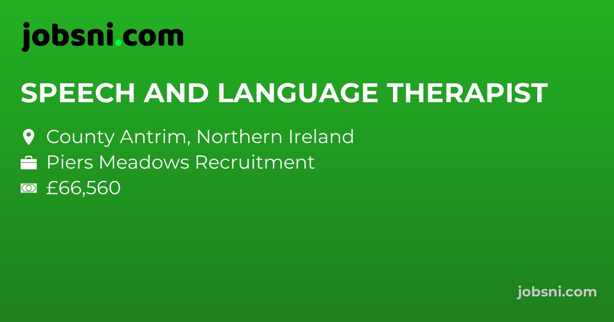 SPEECH AND LANGUAGE THERAPIST