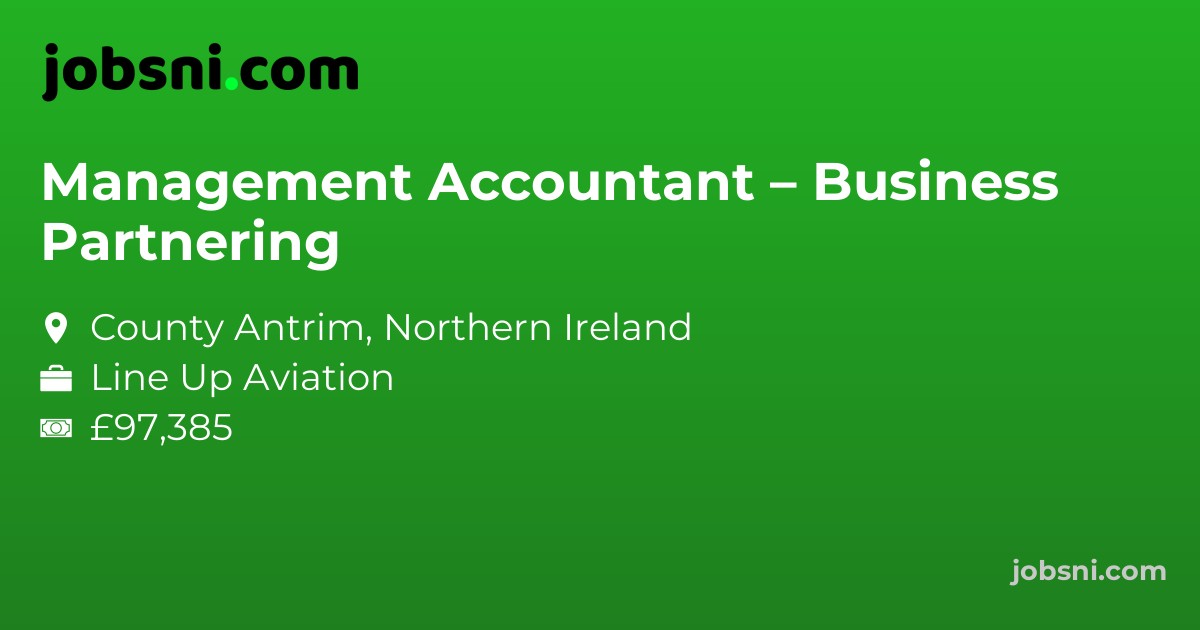 Management Accountant – Business Partnering