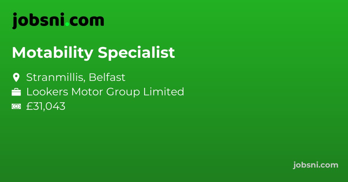 Motability Specialist