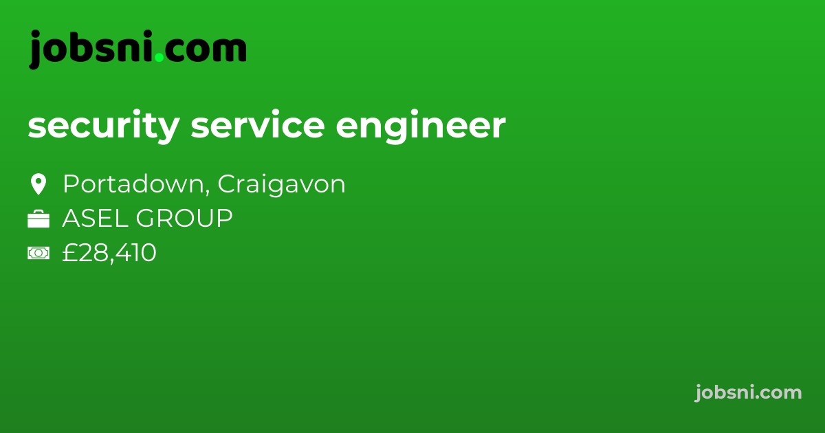 security service engineer
