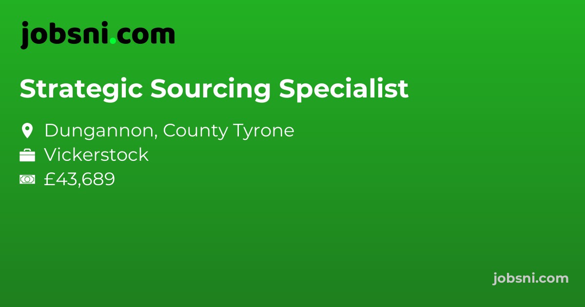 Strategic Sourcing Specialist