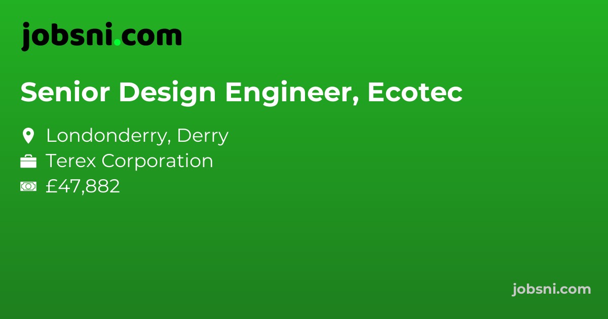 Senior Design Engineer, Ecotec