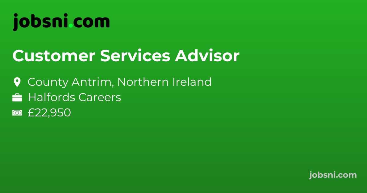 Customer Services Advisor