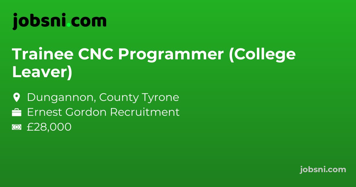 Trainee CNC Programmer (College Leaver)