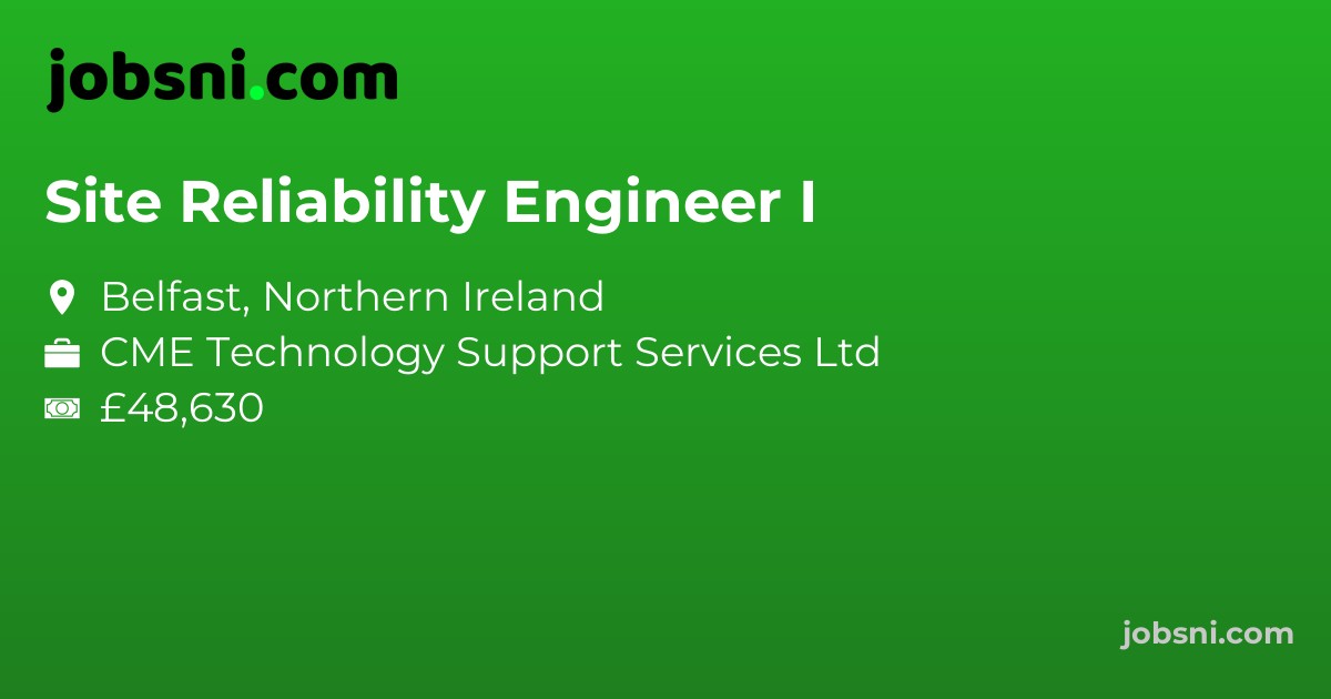 Site Reliability Engineer I