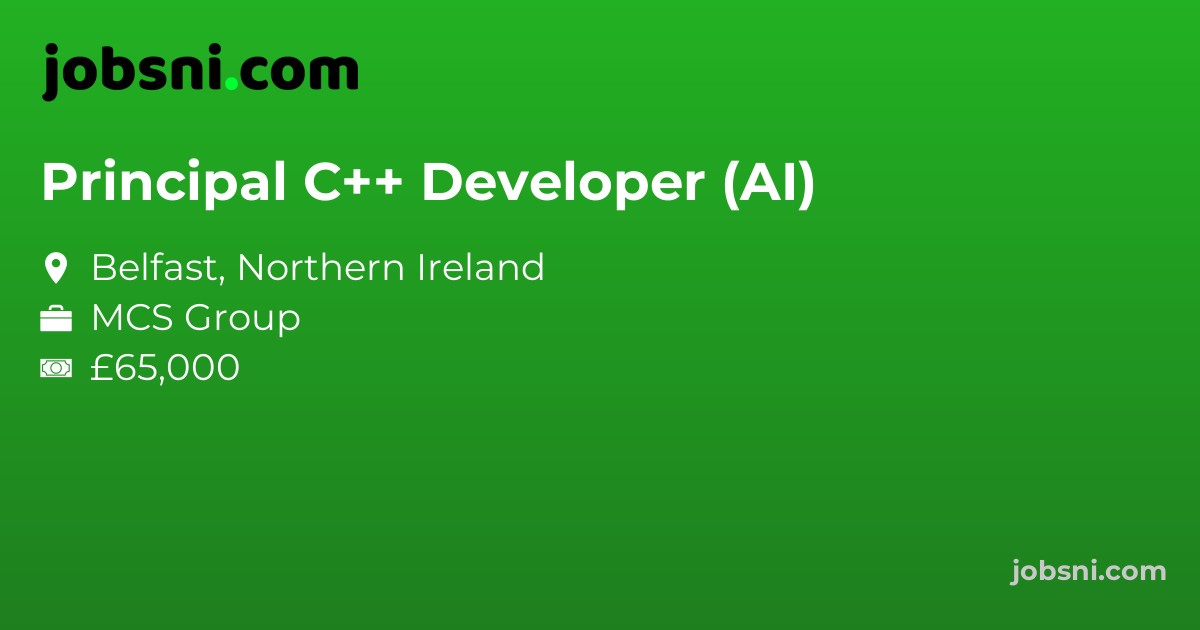 Principal C++ Developer (AI)