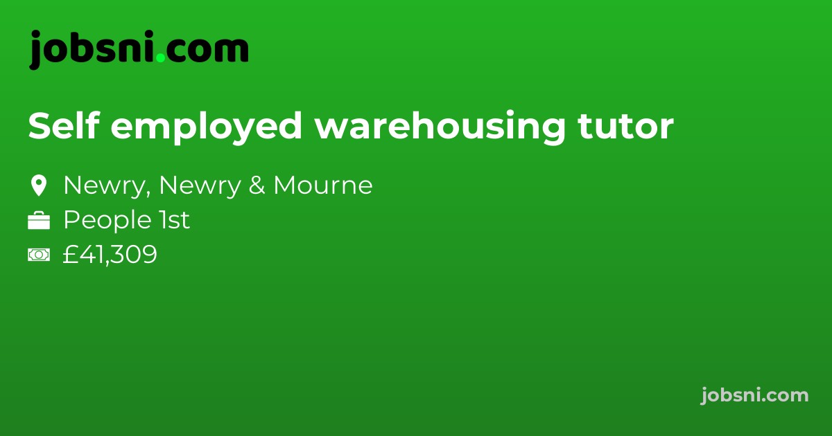 Self employed warehousing tutor