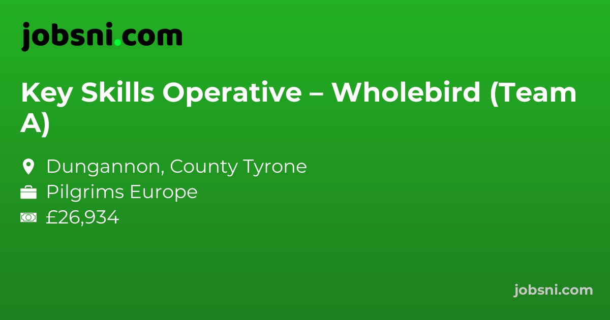 Key Skills Operative – Wholebird (Team A)