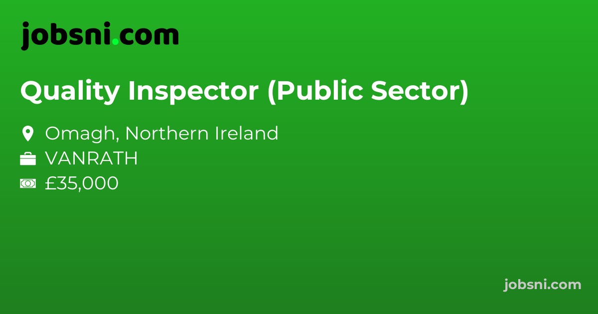 Quality Inspector (Public Sector)
