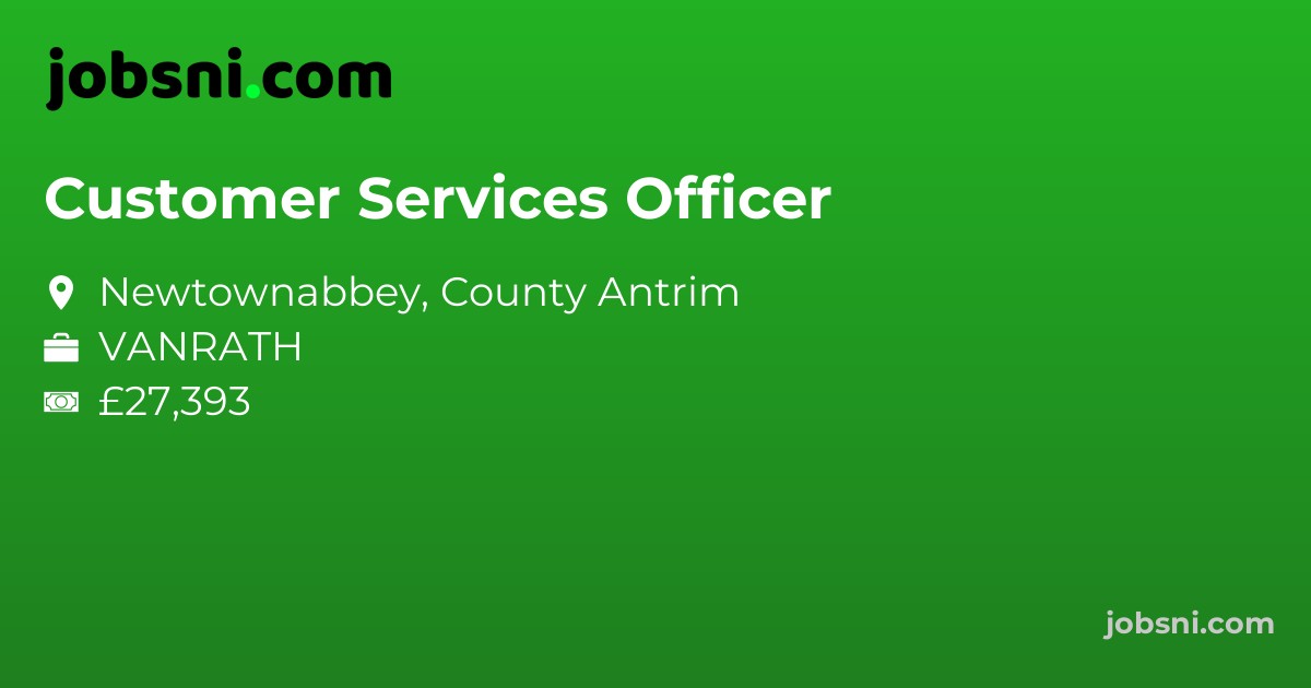 Customer Services Officer