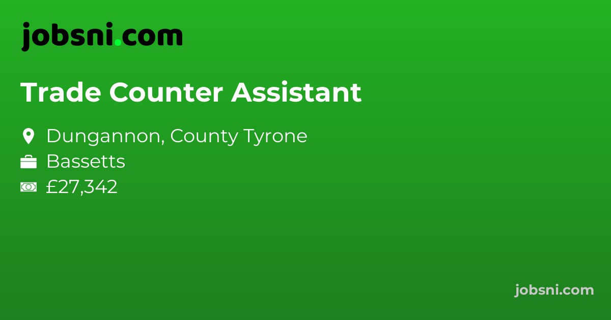 Trade Counter Assistant