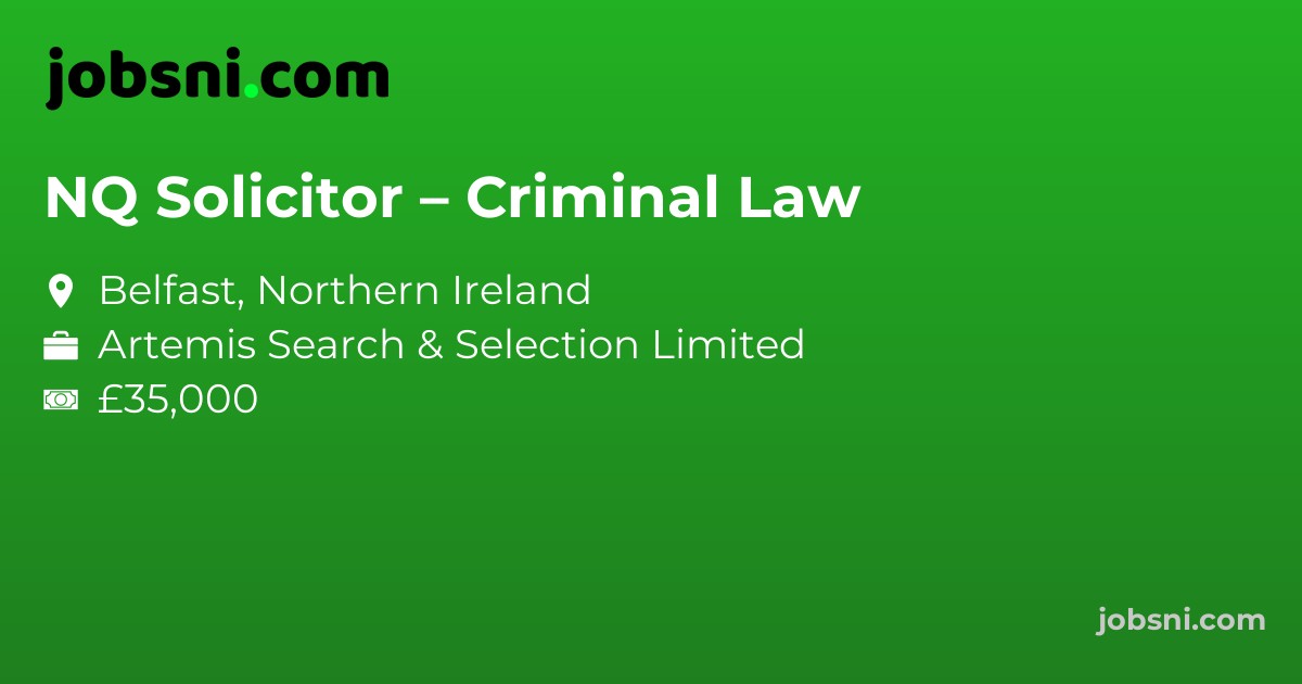 NQ Solicitor – Criminal Law