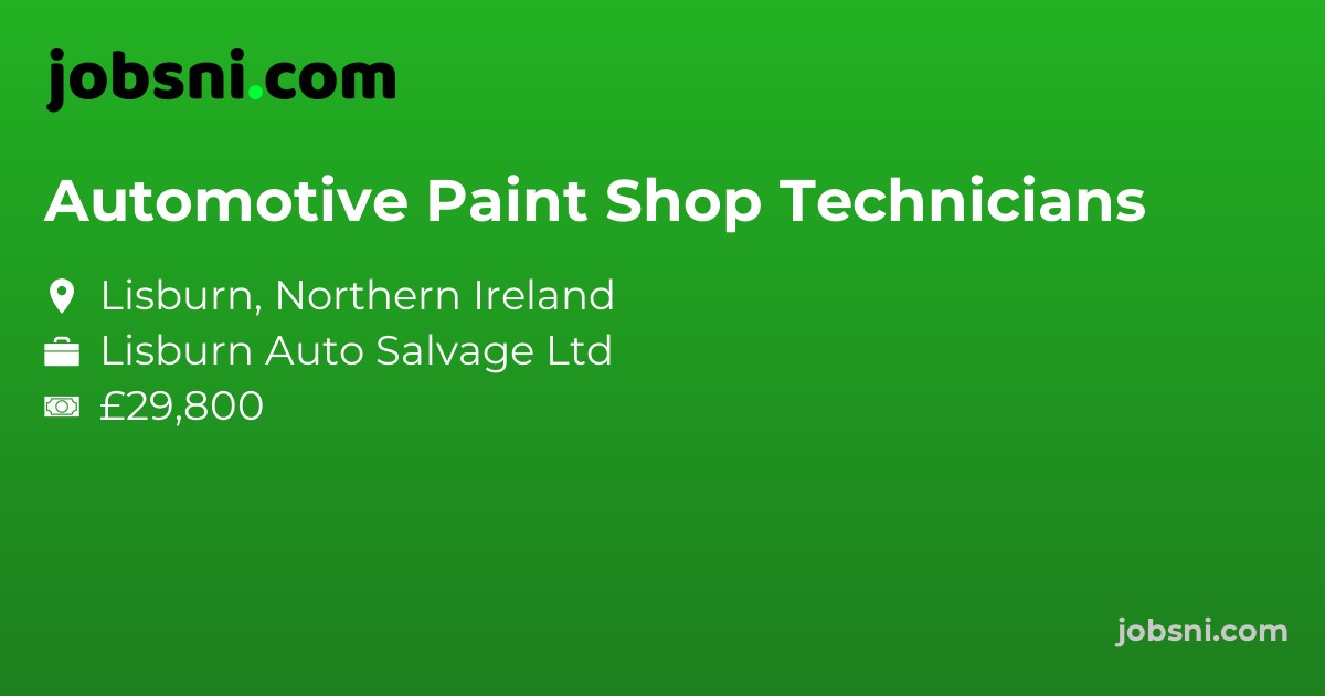 Automotive Paint Shop Technicians