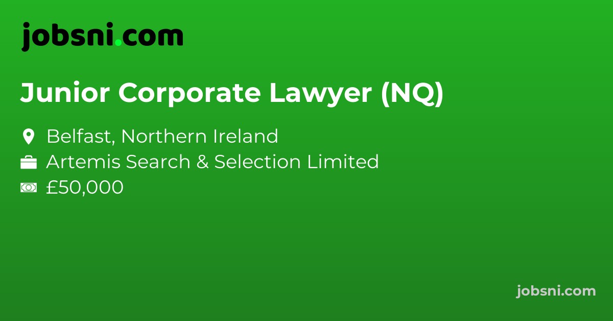 Junior Corporate Lawyer (NQ)