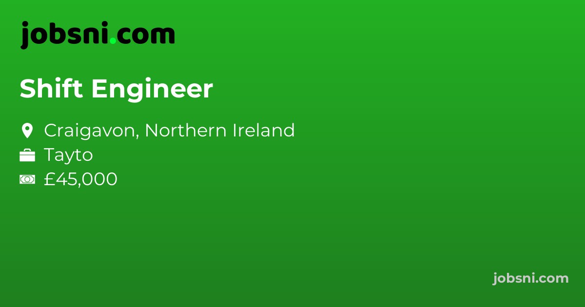 Shift Engineer
