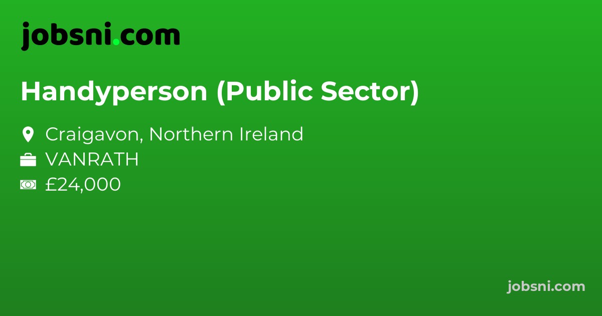 Handyperson (Public Sector)