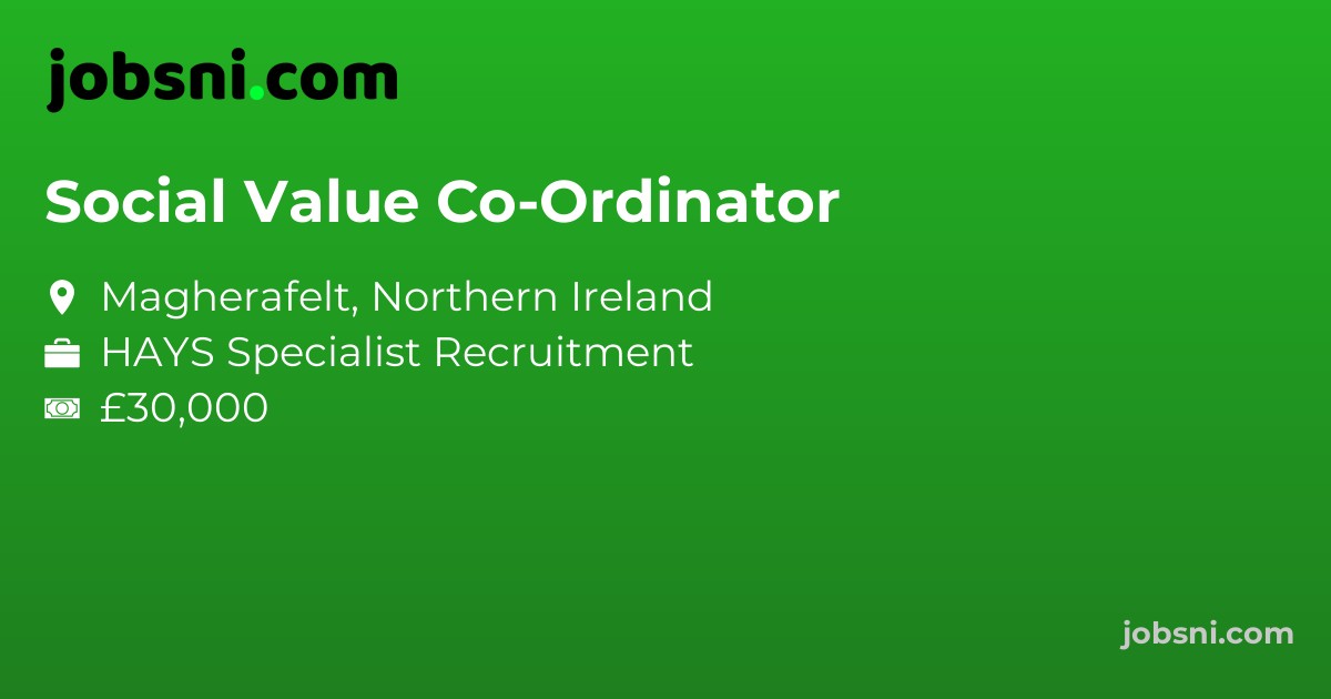 Social Value Co-Ordinator
