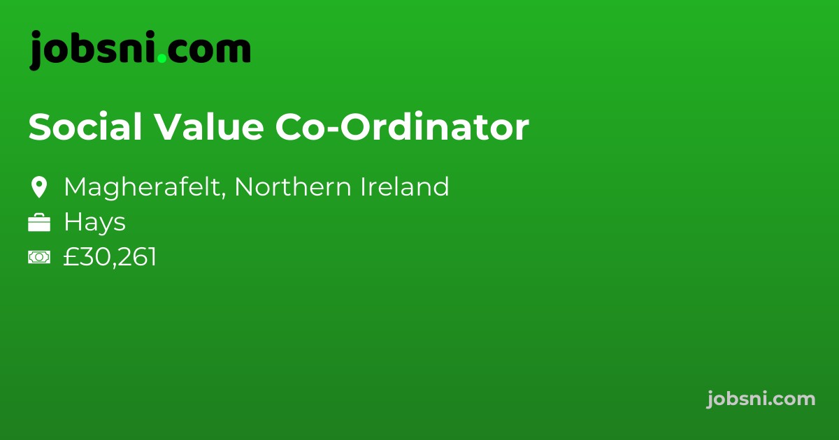 Social Value Co-Ordinator