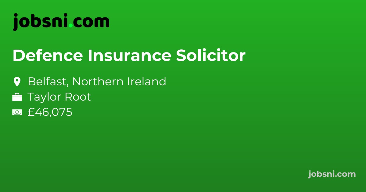 Defence Insurance Solicitor