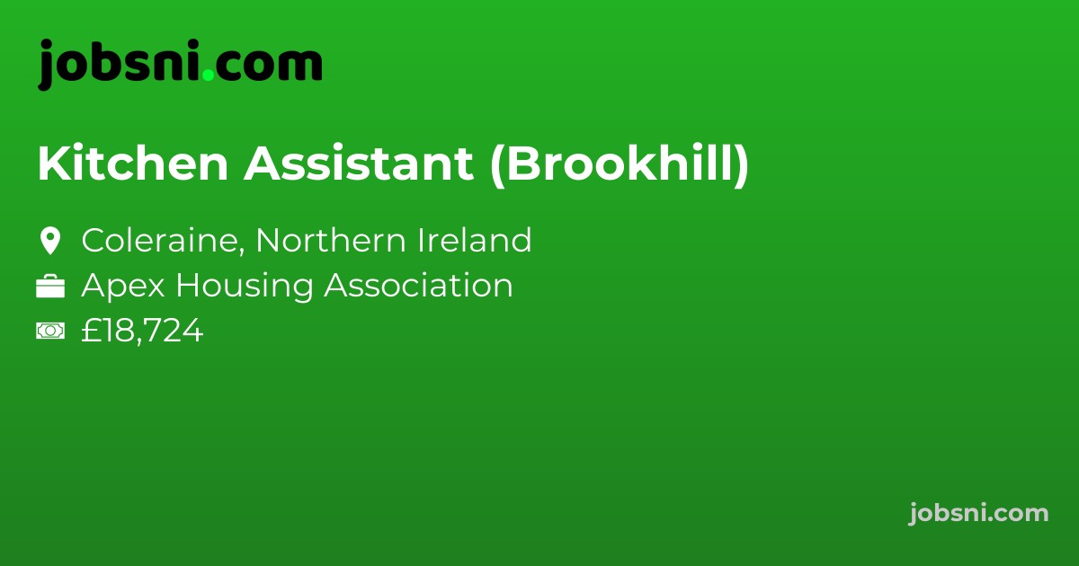 Kitchen Assistant (Brookhill)