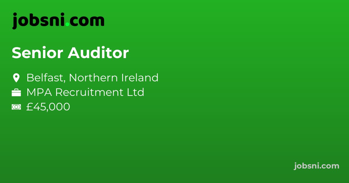 Senior Auditor