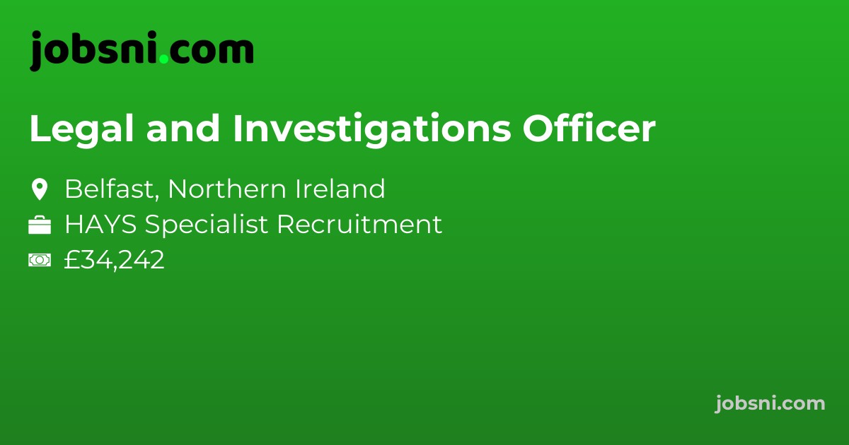 Legal and Investigations Officer