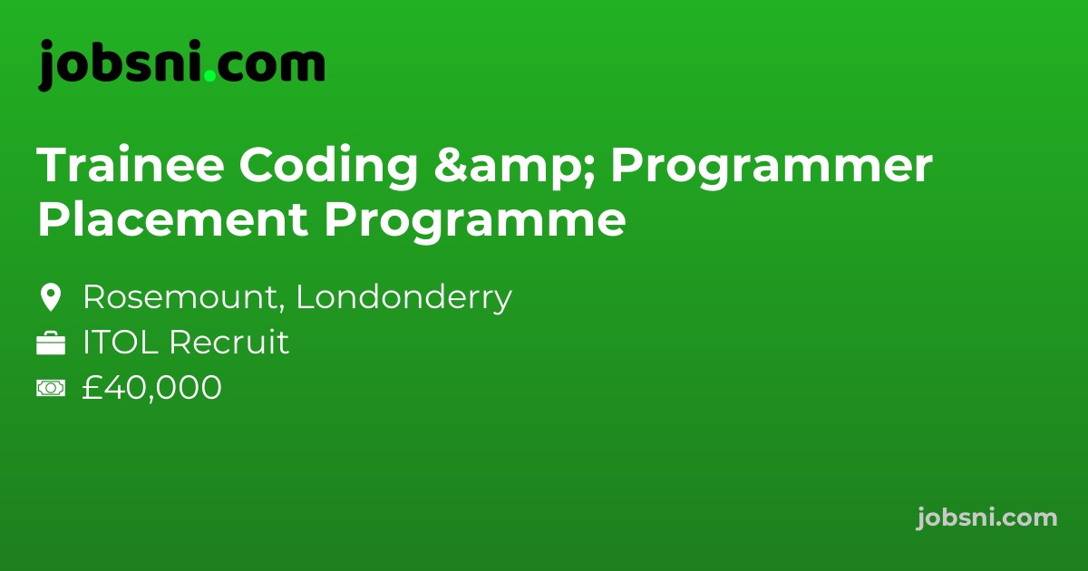 Trainee Coding & Programmer Placement Programme