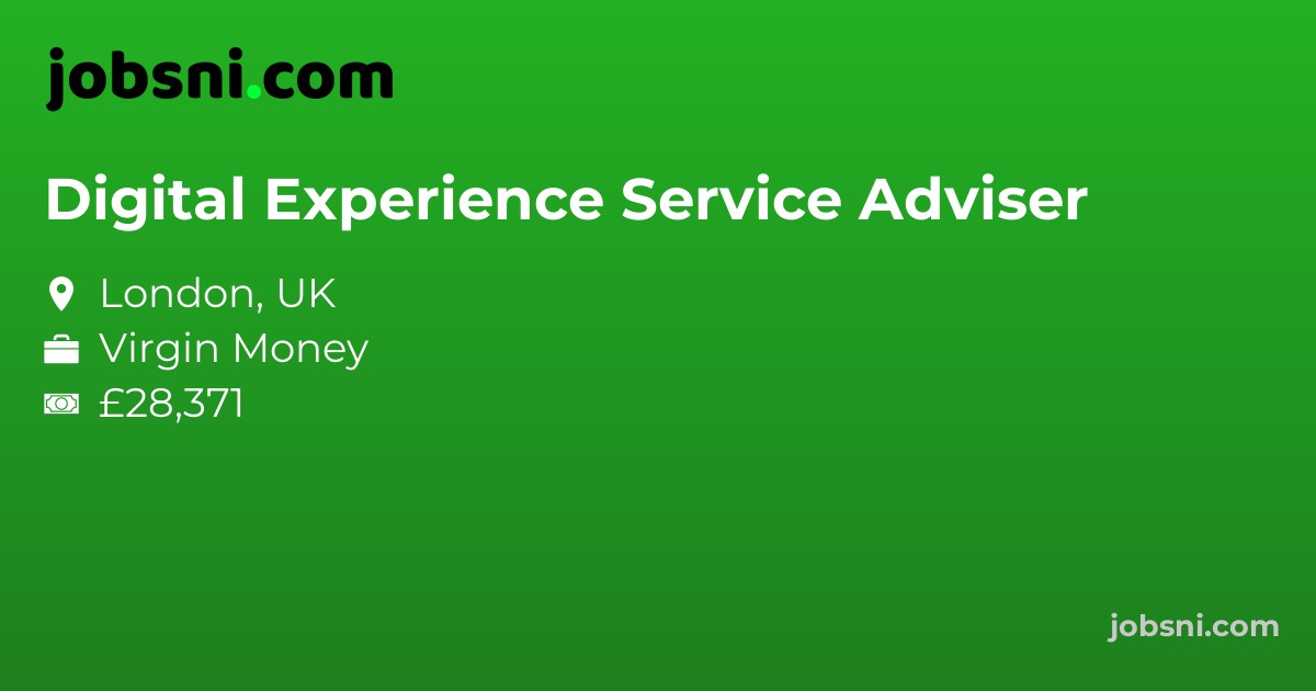 Digital Experience Service Adviser