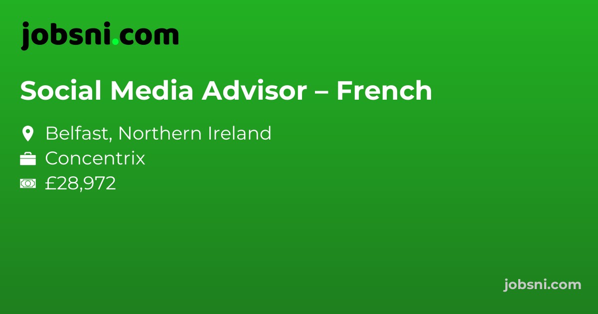 Social Media Advisor – French