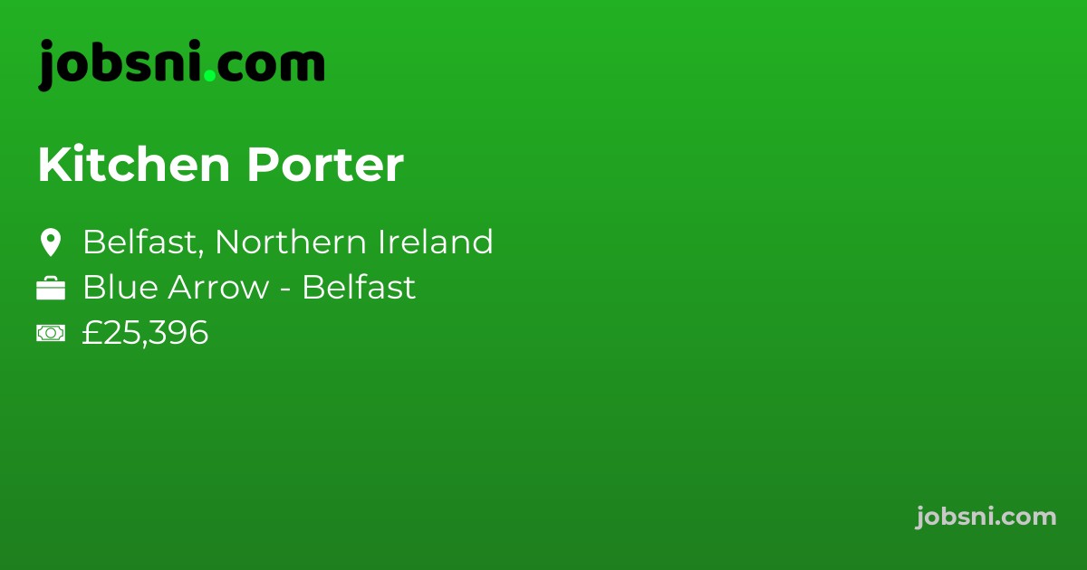 Kitchen Porter