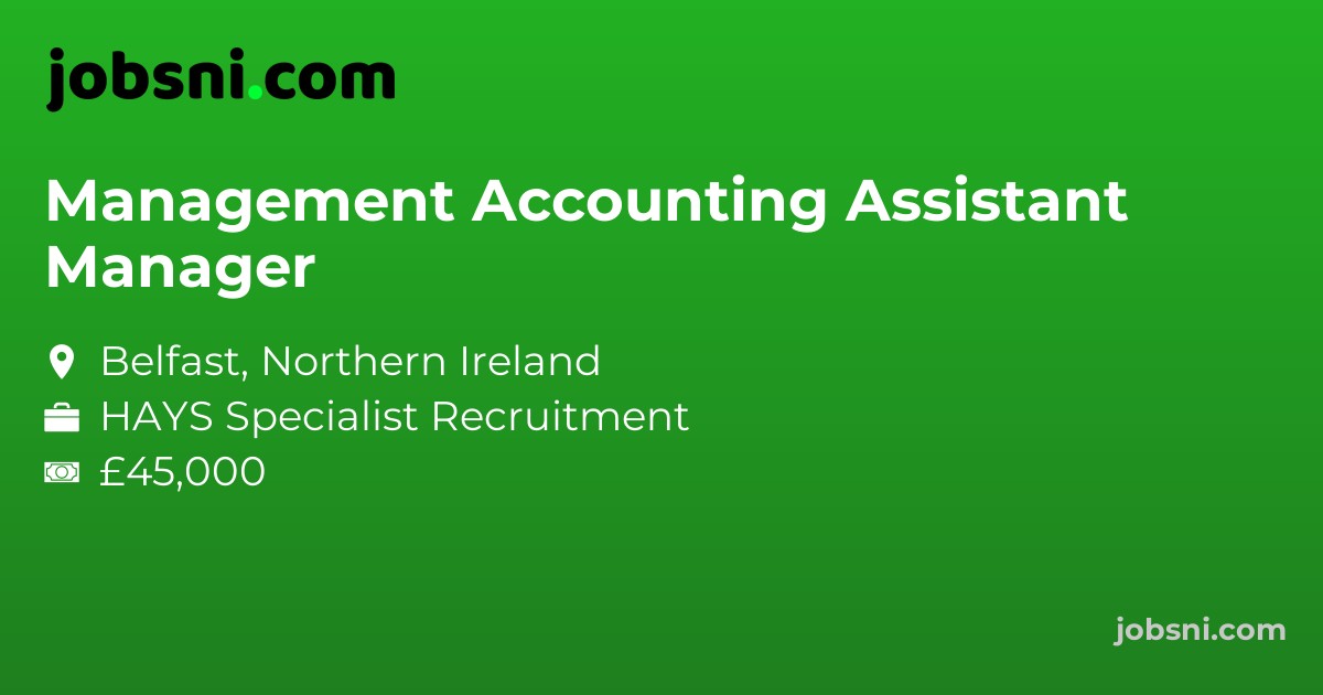Management Accounting Assistant Manager