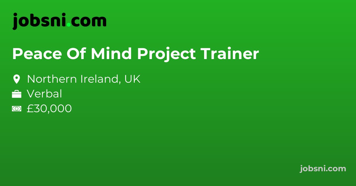 Peace Of Mind Project Trainer