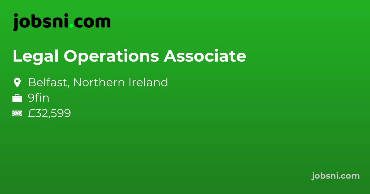 Legal Operations Associate