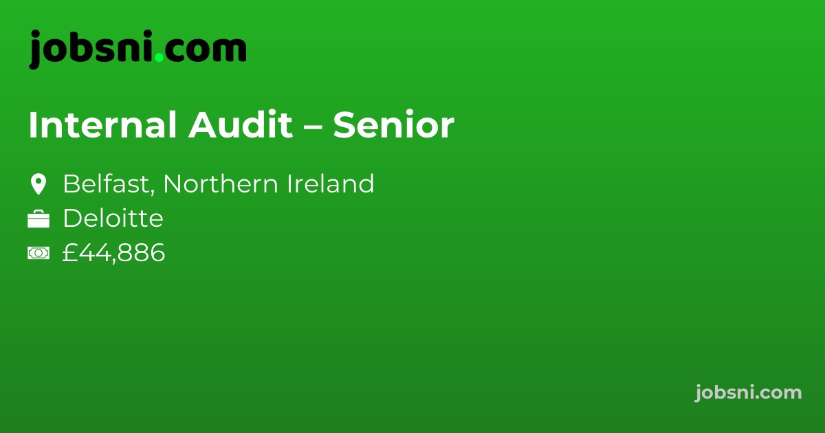 Internal Audit – Senior
