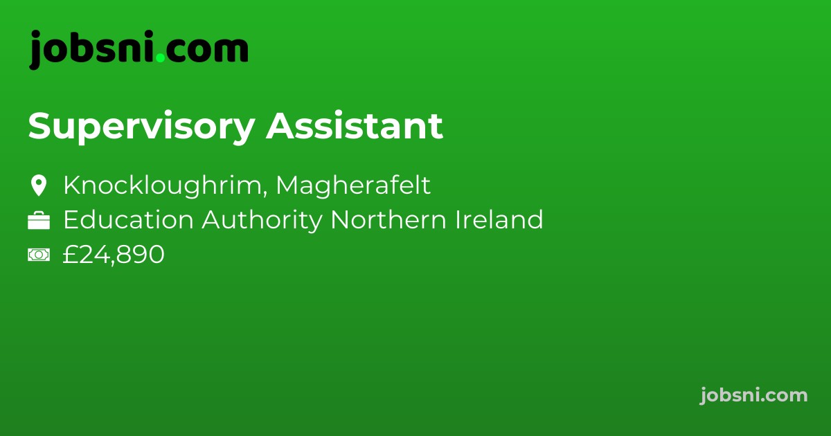 Supervisory Assistant