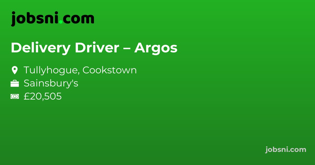 Delivery Driver – Argos