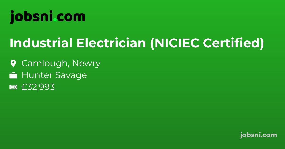 Industrial Electrician (NICIEC Certified)