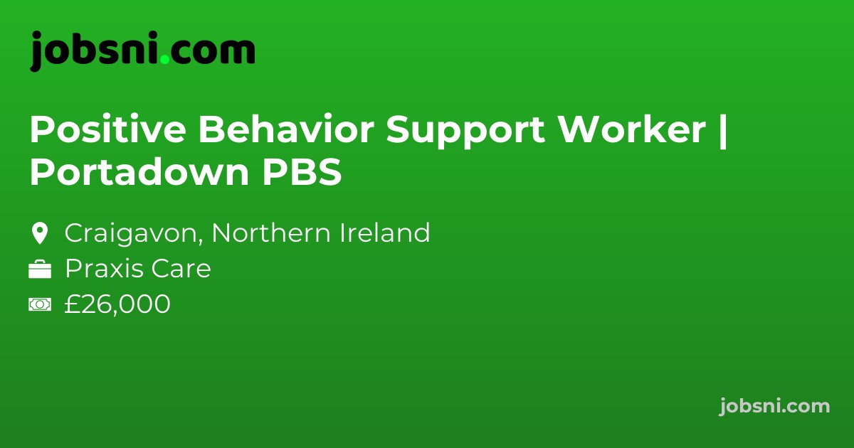Positive Behavior Support Worker | Portadown PBS