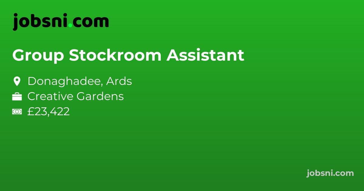 Group Stockroom Assistant