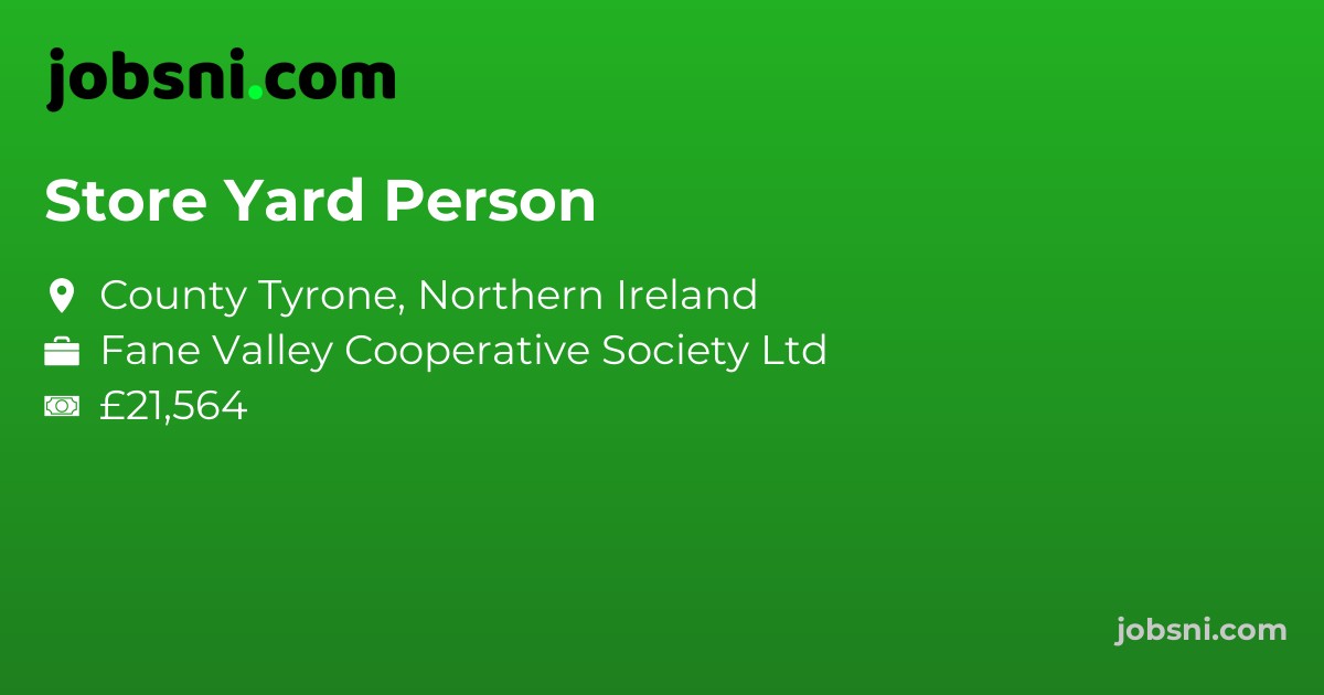 Store Yard Person