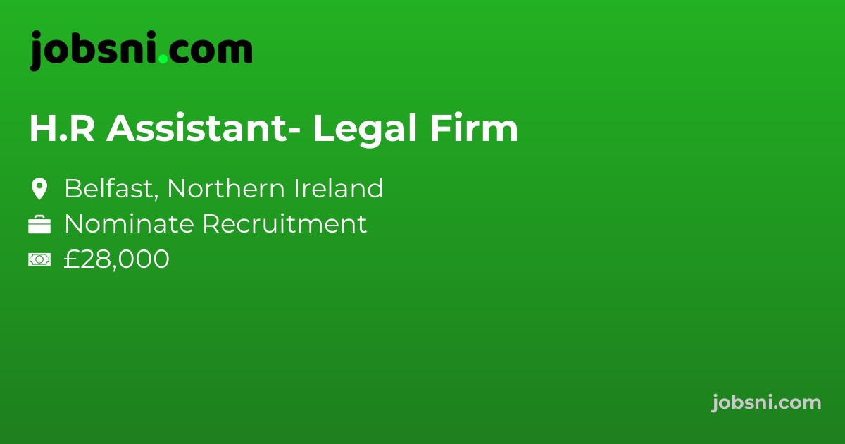 H.R Assistant- Legal Firm
