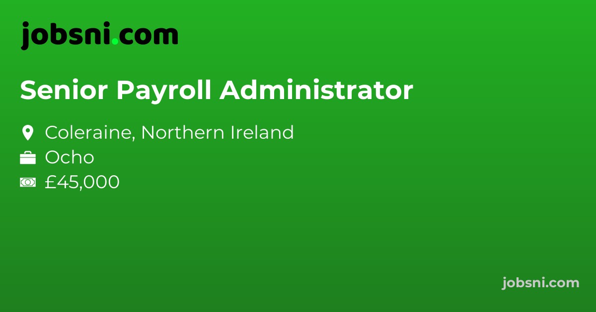 Senior Payroll Administrator