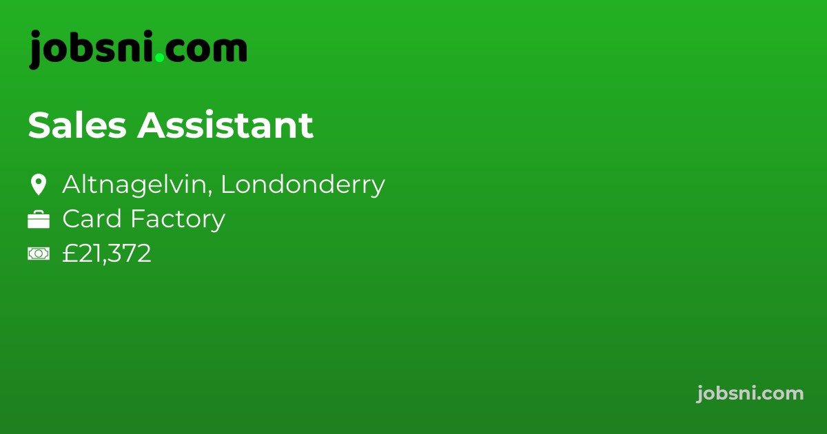 Sales Assistant