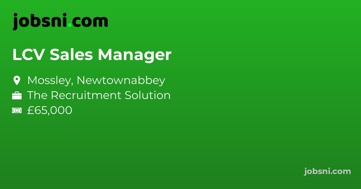 LCV Sales Manager