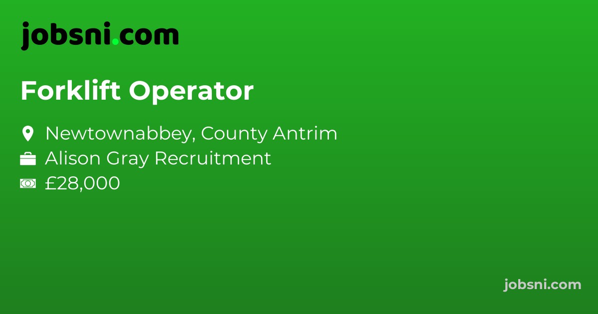 Forklift Operator